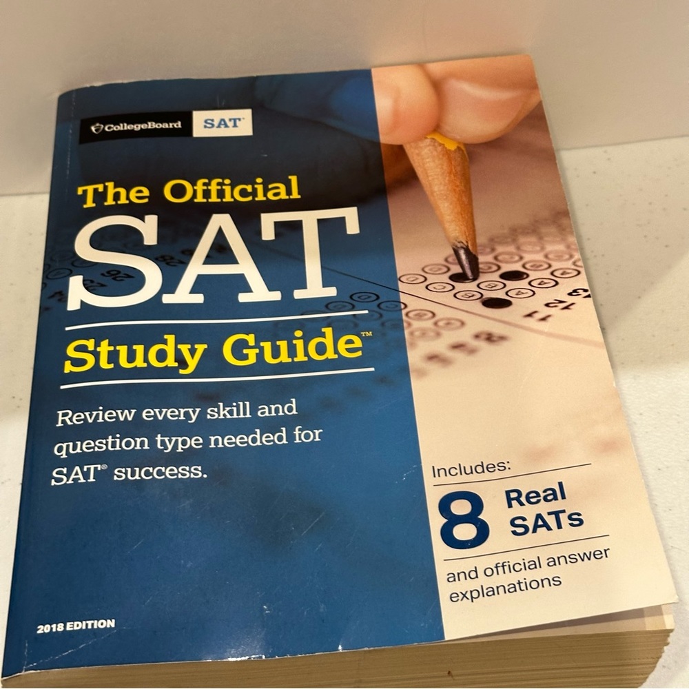 The Official Sat Study Guide Paperback 2018 Edition